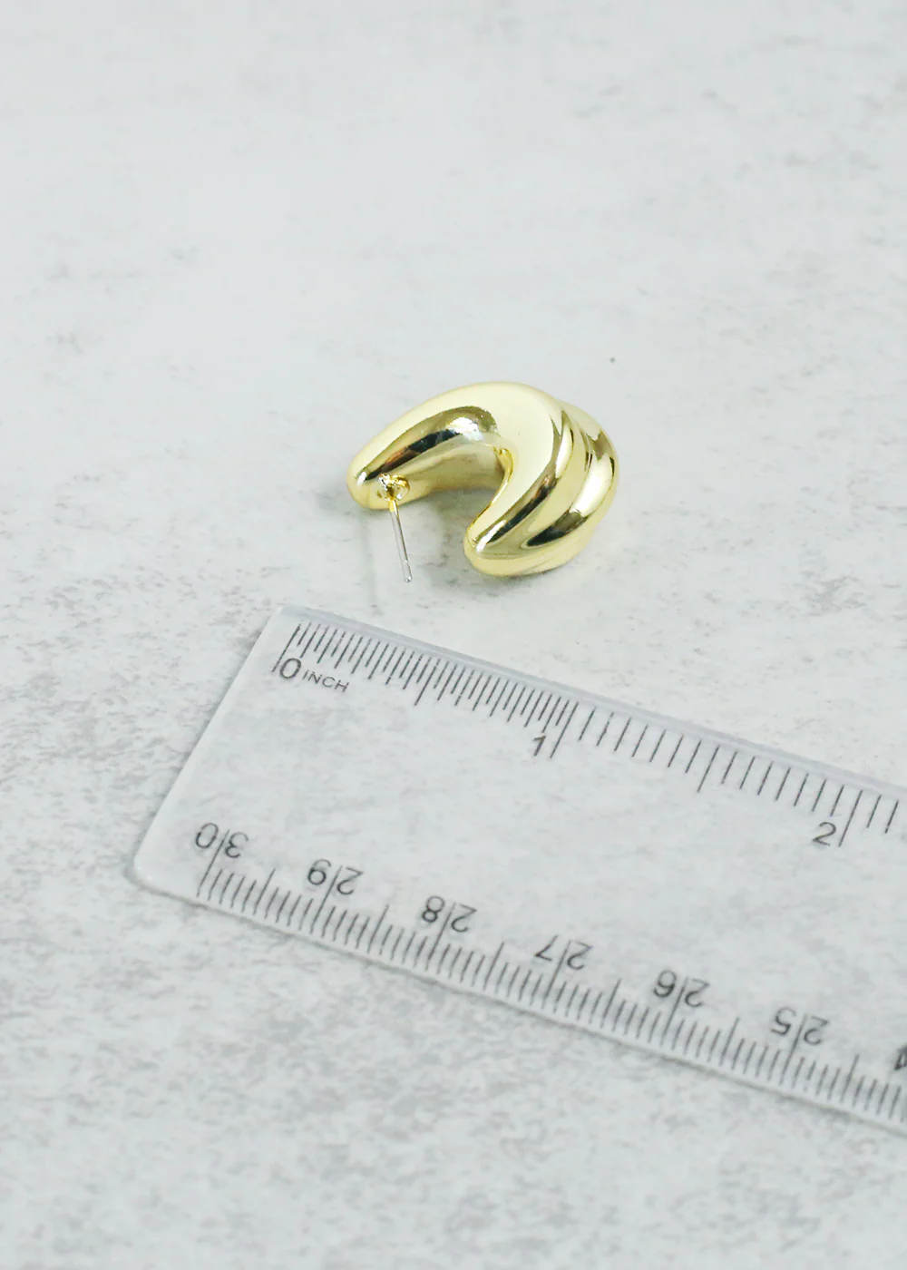 Statement Half Hoop Earring - Image 3