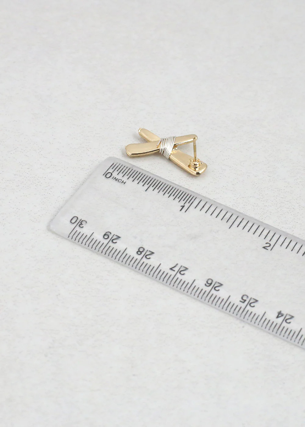 Wire Wrapped Hex Stud Earrings - Image 4