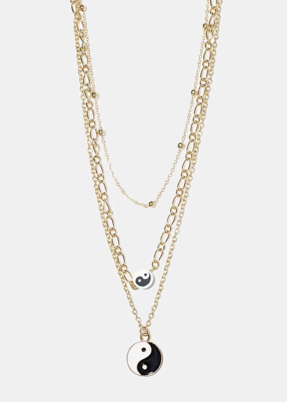 Yin Yang Layered Necklace - Image 2